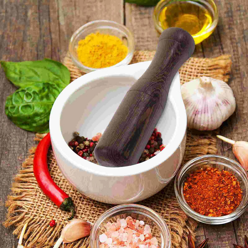 Medinių česnakų malimo įrankis Praktinis virtuvės medinis grūstuvėlis Virtuvės priedai Accesorios De Cocina skiedinys Žolės malūnėlis