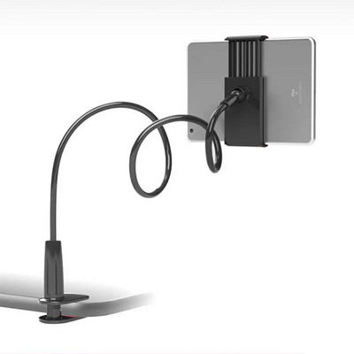 Universalus Lazy telefono laikiklis Visiškai naujas nešiojamas 360° pasukamas PVC žarnos laikiklis, tinkantis mobiliesiems telefonams, planšetiniams kompiuteriams, MP3, GPS