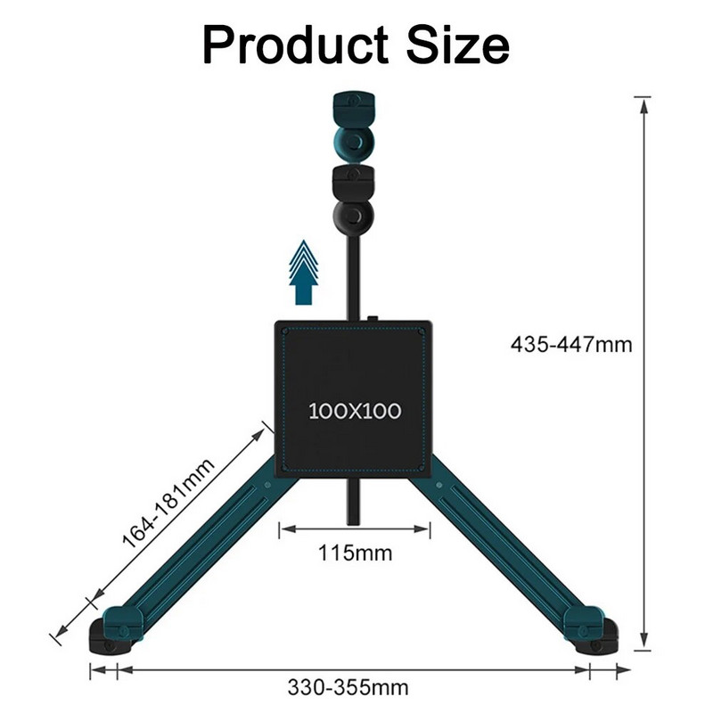 17-32 colių prailginimo adapterio tvirtinimo kronšteinas Monitoriaus laikiklio atrama be montavimo skylių Monitorių LCD ekrano stovas
