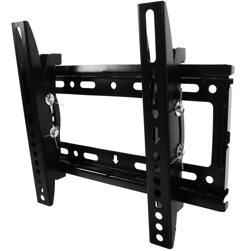 Televizoriaus stovai prie sienos tvirtinamo laikiklio ekrano Universalūs geležies tvirtinimo kronšteinai