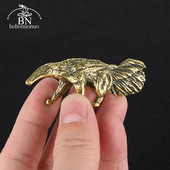 Retro žalvario Mielos gyvūnų figūrėlės Miniatiūros Arbata Naminiai gyvūnėliai Mažos Statulėlės Amatų kolekcija Darbalaukio Ornamentai Namų dekoravimo Priedai