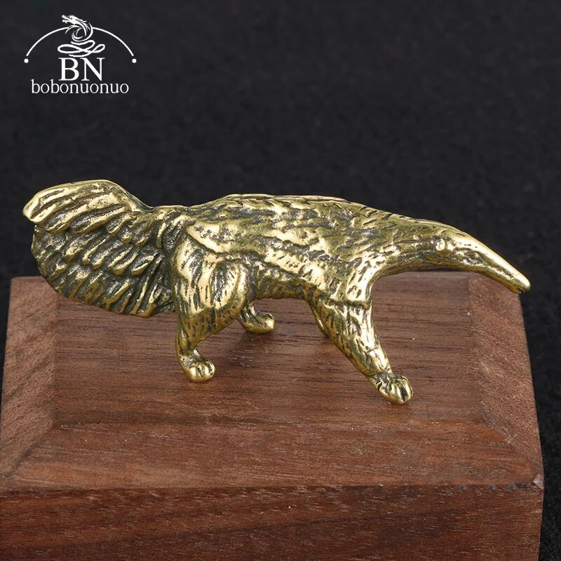 Retro žalvario Mielos gyvūnų figūrėlės Miniatiūros Arbata Naminiai gyvūnėliai Mažos Statulėlės Amatų kolekcija Darbalaukio Ornamentai Namų dekoravimo Priedai