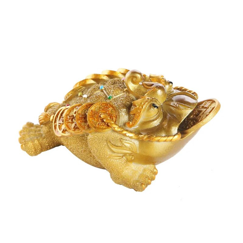 2024 m. derva Trikojis Lucky Spalvą keičiantis auksinės rupūžės arbatos dekoravimo rinkinys arbatos ceremonija Kūrybinis mielas žaislinis arbatos gyvūnėlio figūrėlė