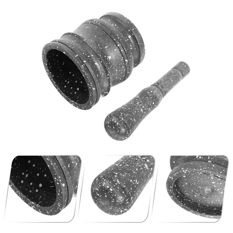 1 Σετ Σκορδοκονίαμα Θραυστήρα με γουδοχέρι Χειροκίνητη Κουζίνα με εργαλεία σκόρδου