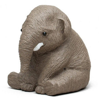 Μωβ-πηλό στολίδι ελέφαντα Μωβ-πηλό Τσάι κατοικίδιο ζώο Γοητευτικό Χειροποίητο Μωβ-πηλό Τσάι Ειδώλιο κατοικίδιο ζώο για τσάι Κουνγκ Φου Σπίτι