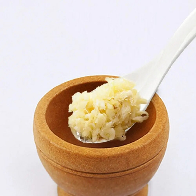 PP Χειροκίνητος Μύλος Σκόρδο Πέτρα Κονίαμα Χειροκίνητο Κουζίνα Εργαλεία Μαγειρικής Οικιακής