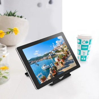 Φορητό ρυθμιζόμενο στήριγμα tablet πολλαπλών γωνιών Πτυσσόμενη καθολική βάση κινητού τηλεφώνου Επιτραπέζια βάση για iPhone Samsung Xiaomi