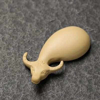 1 KOM Kineska ručno rađena skulptura Čaj od ljubičaste gline Vrhovi prstiju za kućne ljubimce Ukrasi za figurice stoke Ukrasni dodaci za set za čaj