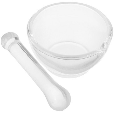 Εγχειρίδιο Safemend Household Pestle Crush Pot for Kitchen Chemical Grinding Bowl Glass Medicine