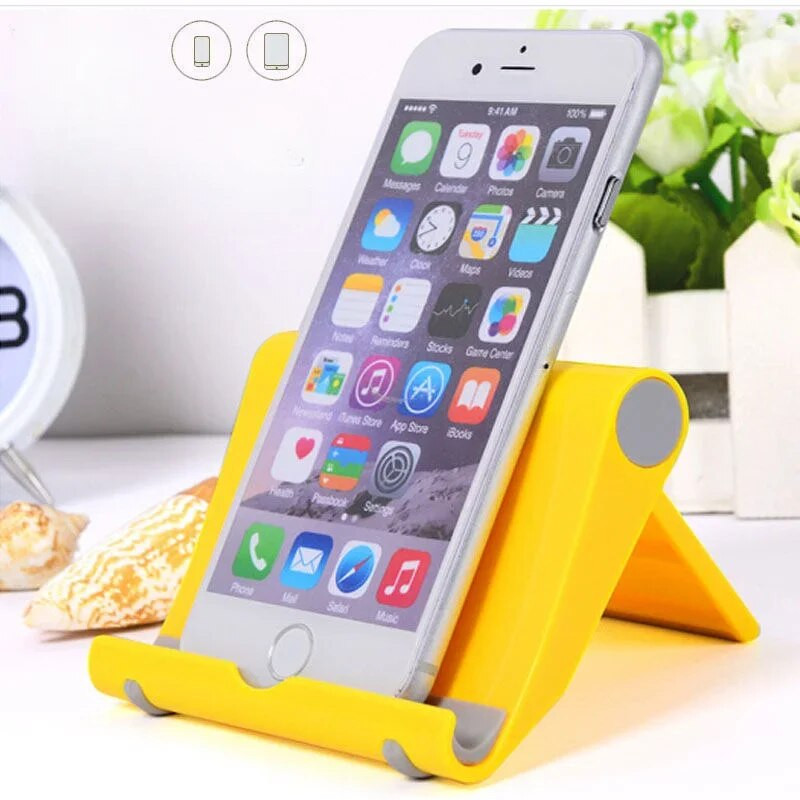 Universalus sulankstomas stalinis telefono laikiklis, skirtas iPhone Samsung iPad mobiliojo telefono planšetinio kompiuterio laikiklis, mini sulankstomas stovas