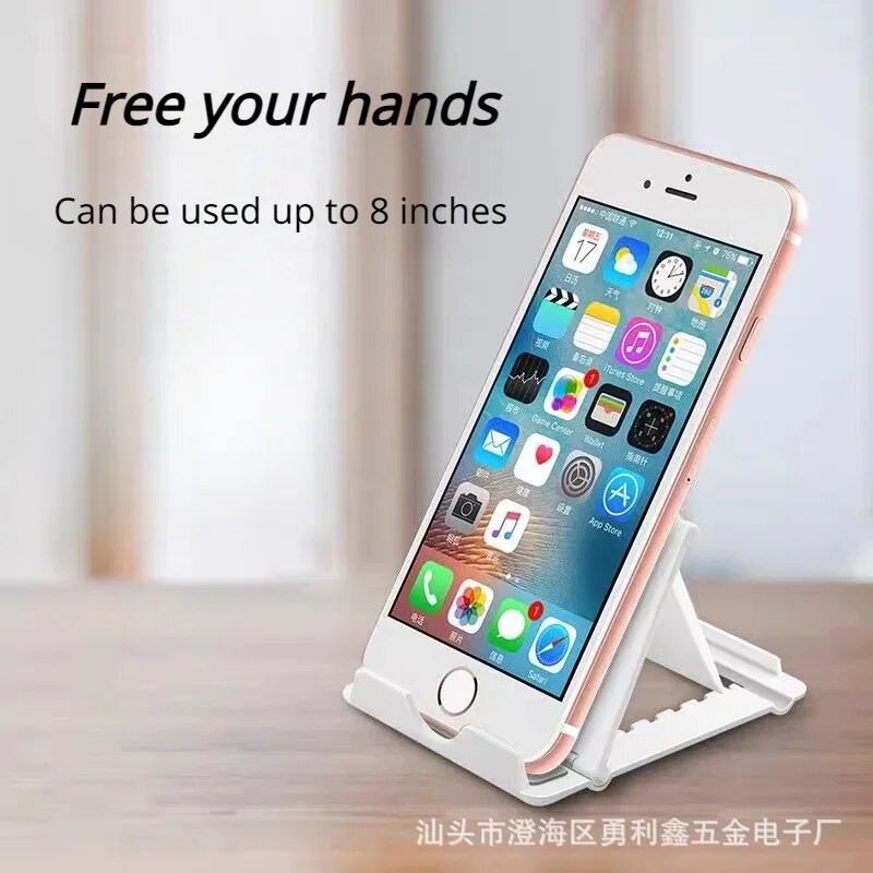 Nešiojamojo telefono tinginio laikiklis, daugiakampis reguliuojamas universalus sulankstomas mobiliojo telefono planšetinio kompiuterio stalinis stovas, skirtas iPhone, skirtas Samsung Xiaomi