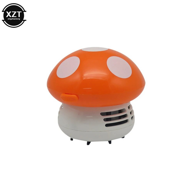 Mini stalinis dulkių siurblys 6 spalvų mielas mažas grybo kampinis stalinis dulkių siurblys automobilio namų kompiuteriui nauja šlavimo mašina