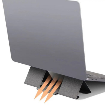 PU Πτυσσόμενο Tablet PU Stand Νέα Αναδιπλούμενη ρυθμιζόμενη βάση βάσης φορητού υπολογιστή Αξεσουάρ βάση στήριξης για ταμπλέτες υπολογιστή