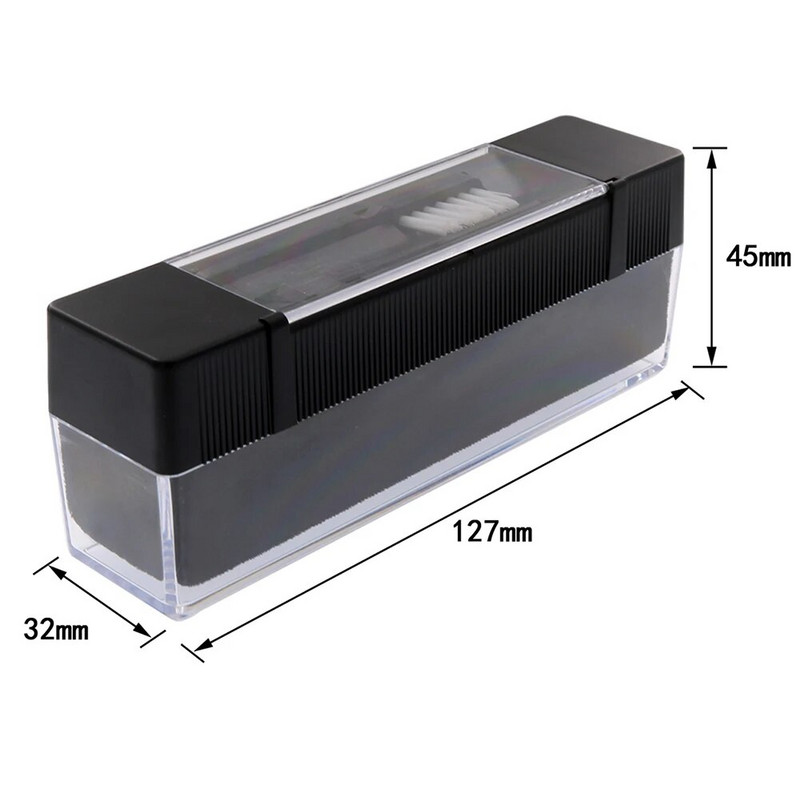 Antistatinis vinilinių plokštelių valiklis valymo šepetėlis nuo dulkių, skirtas vinilinių plokštelių grotuvui, dulkių valiklis, šepetėlis, patefono valymo rinkinys