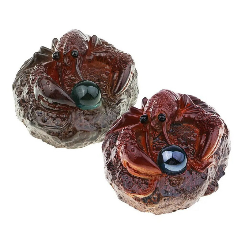 Arbatos augintiniai figūrėlės Kinijos arbatos ceremonijos dekoravimo reikmenys 85x65x40mm