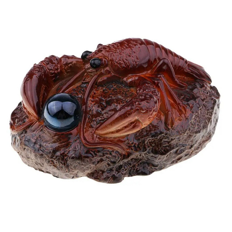 Arbatos augintiniai figūrėlės Kinijos arbatos ceremonijos dekoravimo reikmenys 85x65x40mm