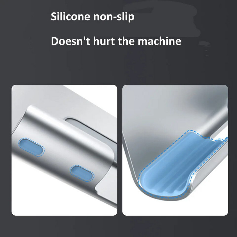 OUTMIX aliuminio sieninis telefono planšetinio kompiuterio laikiklio stovas, sulankstomas, reguliuojamas 4–13 colių planšetinio telefono sieninis laikiklis, skirtas iPad Pro 12.9