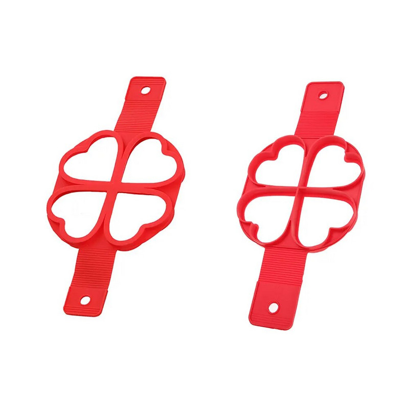 Silikoninis pasaulis Kiaušinių blynų žiedas Nelipnus blynų formavimo formelės Silikoninės kiaušinių viryklės silikoninės omleto formos Kepimo priedams