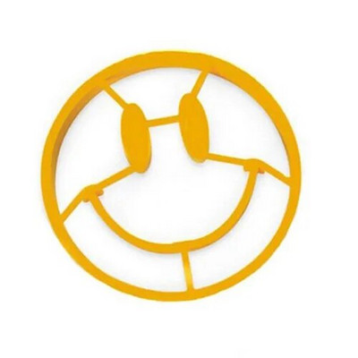 Pusryčių omleto forma Silikoninis kiaušinių blynų žiedų formavimo įrankis kepimo įrankis „pasidaryk pats“ virtuvės priedai Įtaisas plastikinis kiaušinių separatorius