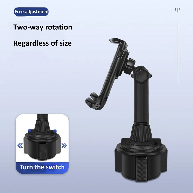 Universalus automobilinis puodelis, planšetinio kompiuterio stovas Telefono laikiklis Mobiliojo telefono laikiklis gėrimų buteliukas iPad tvirtinimo palaikymas išmaniojo telefono mobiliojo telefono kilimėlis 11 colių