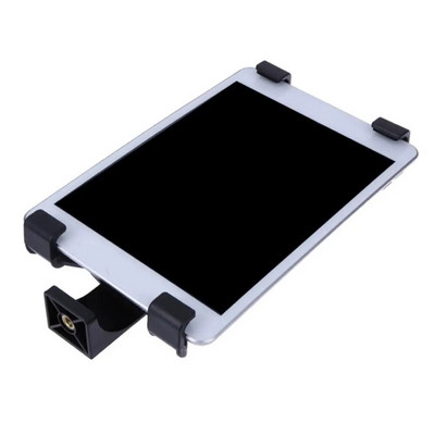 Univerzális állítható táblagép tartó 1/4 hüvelykes menetes adapter állványra szerelhető telefon táblagép klip tartó iPad tartó táblagép állványhoz