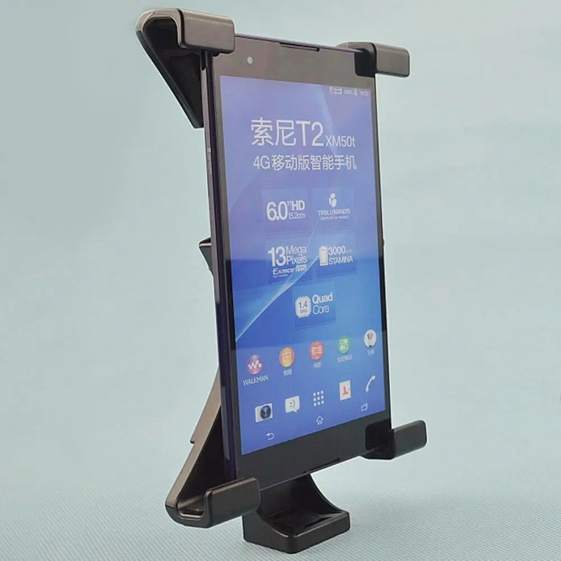 Universaalne reguleeritav tahvelarvutihoidja 1/4-tolline keermeadapteri statiivikinnitusega telefoni tahvelarvuti klambrihoidja iPadi hoidiku tahvelarvutialuse jaoks