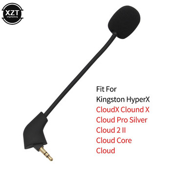Αντικατάσταση για ακουστικά Kingston HyperX Cloud Mix Μπουμ μικροφώνου μικροφώνου 3,5 mm με αποσπώμενο κάλυμμα αφρού με δυνατότητα ακύρωσης θορύβου