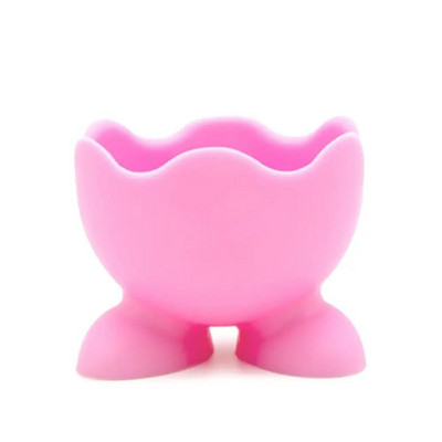 5 vnt Kiaušinių puodelių laikikliai Kiaušinių džiovinimo stovas Maisto klasės silikoninis kiaušinių brakonieriaus puodelių laikiklis virtuvės pusryčių gaminimo įrankiams