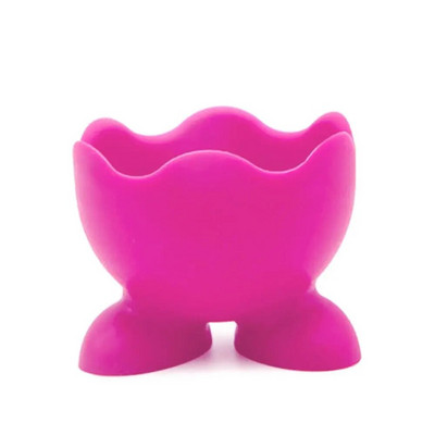 5 vnt Kiaušinių puodelių laikikliai Kiaušinių džiovinimo stovas Maisto klasės silikoninis kiaušinių brakonieriaus puodelių laikiklis virtuvės pusryčių gaminimo įrankiams