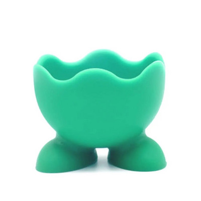 5 vnt Kiaušinių puodelių laikikliai Kiaušinių džiovinimo stovas Maisto klasės silikoninis kiaušinių brakonieriaus puodelių laikiklis virtuvės pusryčių gaminimo įrankiams