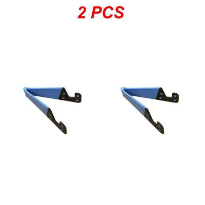 1/2 vnt mobiliojo telefono stovo laikiklis išmaniojo telefono planšetinio kompiuterio stalui Universalus sulankstomas mobiliojo telefono laikiklio stovas, reguliuojamas V formos