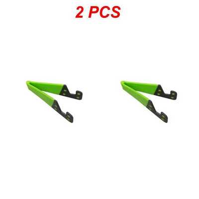 1/2 vnt mobiliojo telefono stovo laikiklis išmaniojo telefono planšetinio kompiuterio stalui Universalus sulankstomas mobiliojo telefono laikiklio stovas, reguliuojamas V formos