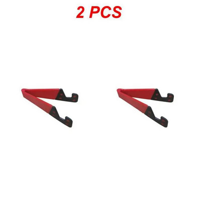 1/2 vnt mobiliojo telefono stovo laikiklis išmaniojo telefono planšetinio kompiuterio stalui Universalus sulankstomas mobiliojo telefono laikiklio stovas, reguliuojamas V formos