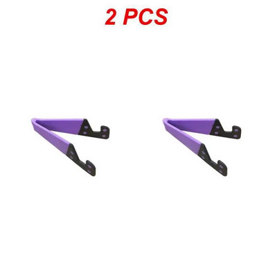 1/2 vnt mobiliojo telefono stovo laikiklis išmaniojo telefono planšetinio kompiuterio stalui Universalus sulankstomas mobiliojo telefono laikiklio stovas, reguliuojamas V formos