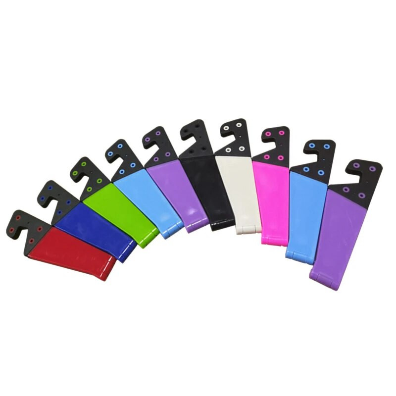 1/2 vnt mobiliojo telefono stovo laikiklis išmaniojo telefono planšetinio kompiuterio stalui Universalus sulankstomas mobiliojo telefono laikiklio stovas, reguliuojamas V formos