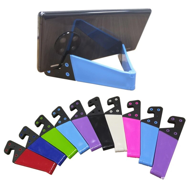 1/2 vnt mobiliojo telefono stovo laikiklis išmaniojo telefono planšetinio kompiuterio stalui Universalus sulankstomas mobiliojo telefono laikiklio stovas, reguliuojamas V formos