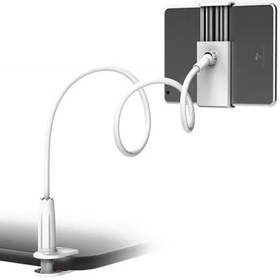 Βάση σταθερής σπειροειδούς βάσης κινητού τηλεφώνου 360 μοιρών Περιστρεφόμενος γενικός βραχίονας τσοκ για τηλέφωνο Tablet Pc