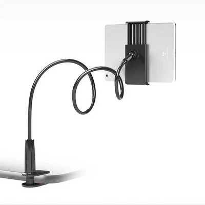 Βάση σταθερής σπειροειδούς βάσης κινητού τηλεφώνου 360 μοιρών Περιστρεφόμενος γενικός βραχίονας τσοκ για τηλέφωνο Tablet Pc