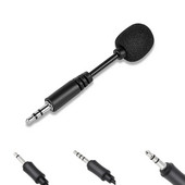 Mini jack de 3,5 mm Microfon flexibil de capacitate pentru telefon mobil, PC, laptop, notebook