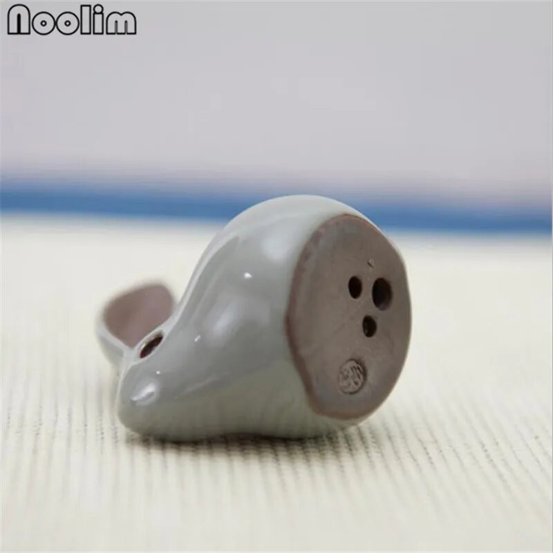 Keramikinė triušio arbata Naminiai papuošalai Kinų liaudies menas Rankų darbo porcelianiniai amatai Smulkių gyvūnų figūrėlės Namų dekoravimas