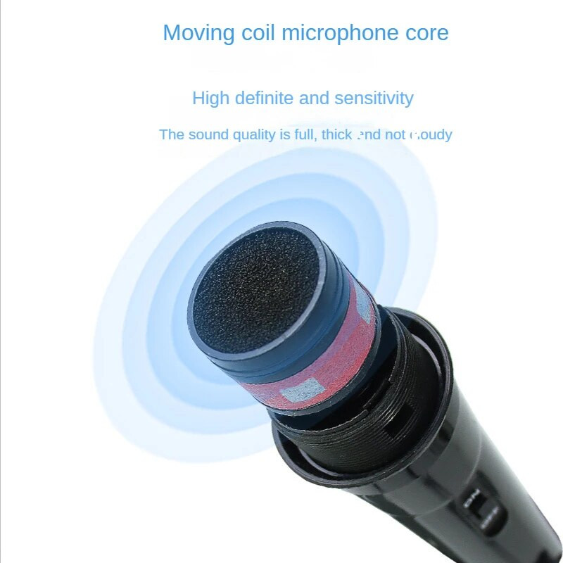 Geriausias karaoke mikrofonas B12 su įjungimo ir išjungimo jungikliu Laidinis karaoke mikrofonas su 16,4 pėdų XLR elektretiniu kondensaciniu mikrofonu dainavimui