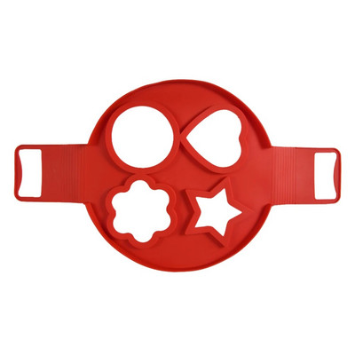 Kiaušinių blynų žiedas Nelipnus blynų mašinos forma, silikoninė kiaušinių kepimo formavimo mašina, skirta virtuvės kepimo reikmenims