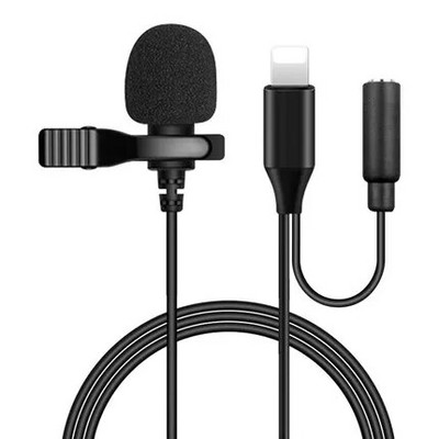 Type-c 3.5mm Mini Microphone Recording Device Little Bee for iPhone iPad Xiaomi Android Smartphone DSLR Camera PC Notebook