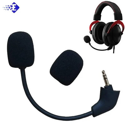 Replacement Game Mic 3.5mm Microphone For Kingston HyperX Cloud 2 II X Core Gaming Headset Accessories