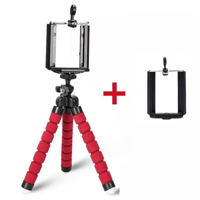 FANGTUOSI mini lankstus kempinė aštuonkojis trikojis iPhone xiaomi lankstomas mobiliojo telefono išmaniojo telefono trikojis, skirtas Gopro 8 7 kamerai