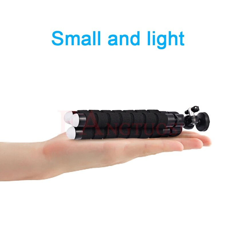 FANGTUOSI mini lankstus kempinė aštuonkojis trikojis iPhone xiaomi lankstomas mobiliojo telefono išmaniojo telefono trikojis, skirtas Gopro 8 7 kamerai