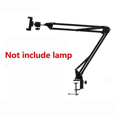 Viršutinis telefono trikojis su skambėjimo lempute staliniam mobiliajam telefonui, skirtas vaizdo įrašų filmavimo stalui, mobilus laikiklis filmavimui ir įrašymui