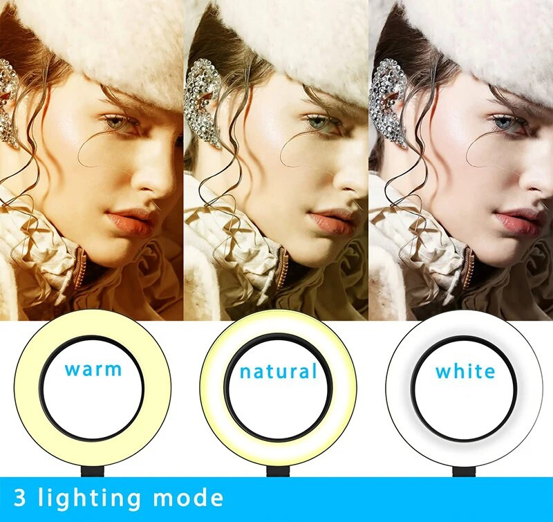 Viršutinis telefono trikojis su skambėjimo lempute staliniam mobiliajam telefonui, skirtas vaizdo įrašų filmavimo stalui, mobilus laikiklis filmavimui ir įrašymui