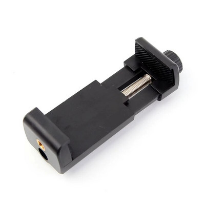 Dviejų angų telefono laikiklis trikojo tvirtinimo adapteriui Mobiliojo telefono „Tripe Cellular Support“ išmaniojo telefono laikiklio spaustukas trikojo spaustukui