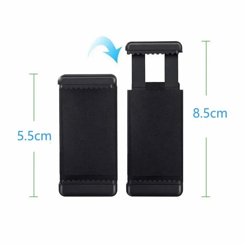 Universalus trikojo tvirtinimo adapteris mobiliojo telefono kirpimo laikiklis Vertikalus 360 kampu besisukantis trikojo stovas, skirtas iPhone X 7 plus, skirtas Samsung